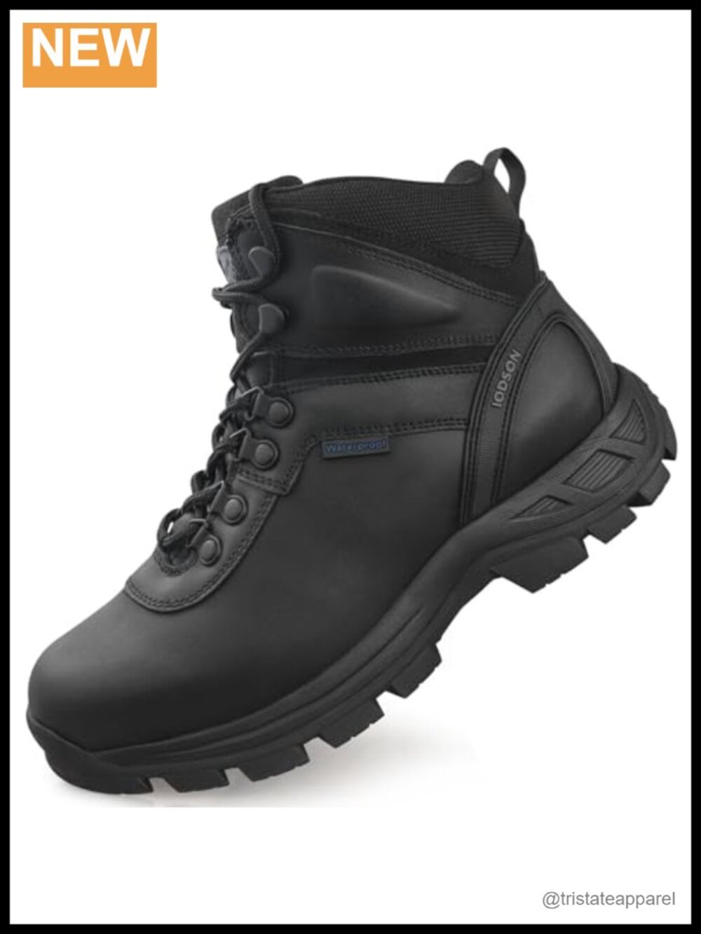 Waterproof Leather Hiking Work Boots Kevlar Puncture Resistant Slip Resistant